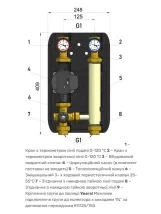 Насосна група Termojet з термокраном 25-55 С 1" ВР у EPP BLACK теплоізоляції без насоса НГ – 46л (84314490 L) Фото - 1